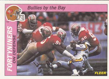1988 Fleer Team Action #42 Bullies by the Bay Front