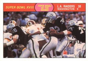 1988 Fleer Team Action #63 Super Bowl XVIII Front