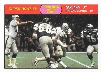1988 Fleer Team Action #66 Super Bowl XV Front
