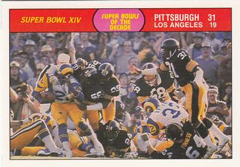 1988 Fleer Team Action #67 Super Bowl XIV Front