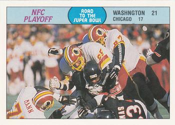 1988 Fleer Team Action #71 NFC Playoff Front