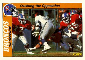 1988 Fleer Team Action #6 Crushing the Opposition Front