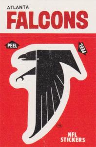 1988 Fleer Team Action - Stickers #NNO Atlanta Falcons Logo Front
