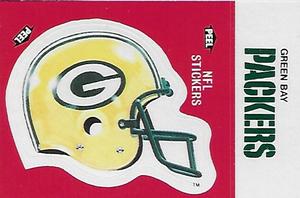 1988 Fleer Team Action - Stickers #NNO Green Bay Packers Helmet Front