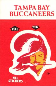 1988 Fleer Team Action #NNO Tampa Bay Buccaneers Logo Front