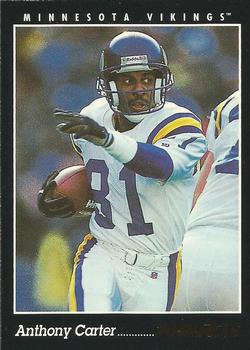 1993 Pinnacle #74 Anthony Carter Front