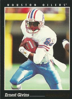 1993 Pinnacle #134 Ernest Givins Front