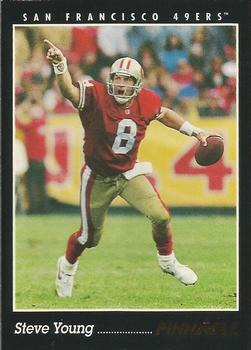 1993 Pinnacle #255 Steve Young Front