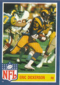 1984 Topps - Glossy NFL Stars #2 Eric Dickerson Front