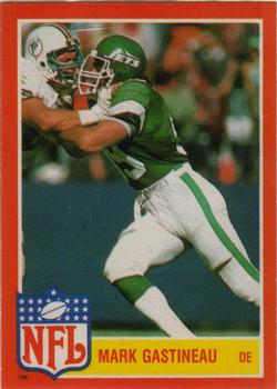 1985 Topps - Glossy NFL Stars #4 Mark Gastineau Front