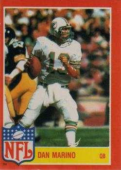 1985 Topps - Glossy NFL Stars #6 Dan Marino Front
