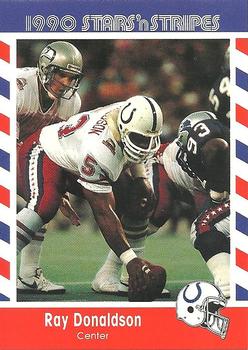 1990 Asher Candy Stars 'n Stripes #16 Ray Donaldson Front