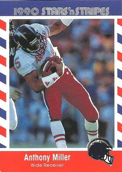 1990 Asher Candy Stars 'n Stripes #35 Anthony Miller Front