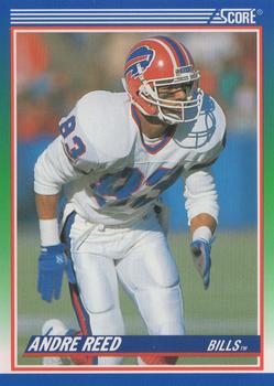 1990 Score 100 Hottest #95 Andre Reed Front