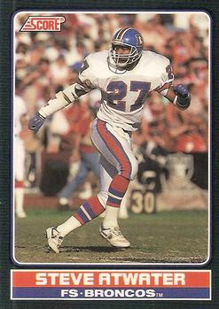 1990 Score - Young Superstars #16 Steve Atwater Front