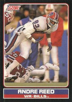 1990 Score - Young Superstars #18 Andre Reed Front