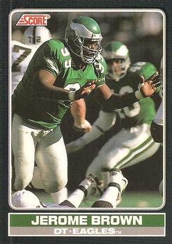 1990 Score - Young Superstars #31 Jerome Brown Front