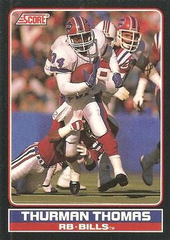 1990 Score - Young Superstars #36 Thurman Thomas Front