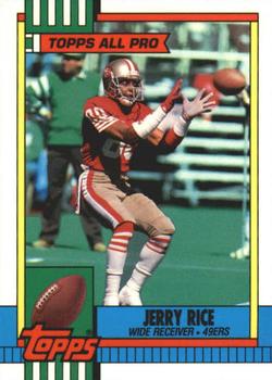 1990 Topps - Collector's Edition (Tiffany) #8 Jerry Rice Front