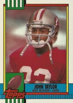 1990 Topps - Collector's Edition (Tiffany) #10 John Taylor Front