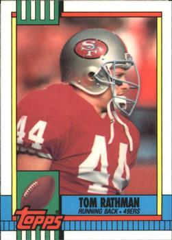 1990 Topps - Collector's Edition (Tiffany) #15 Tom Rathman Front
