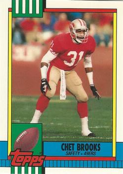 1990 Topps - Collector's Edition (Tiffany) #20 Chet Brooks Front
