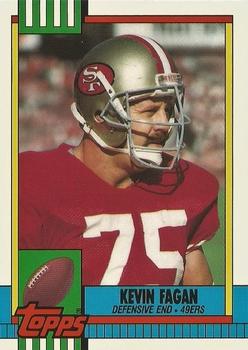 1990 Topps - Collector's Edition (Tiffany) #26 Kevin Fagan Front