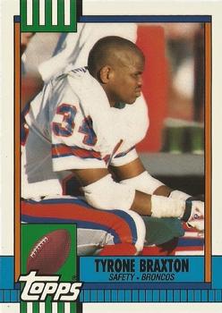 1990 Topps - Collector's Edition (Tiffany) #30 Tyrone Braxton Front