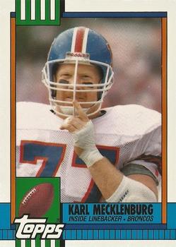 1990 Topps - Collector's Edition (Tiffany) #35 Karl Mecklenburg Front