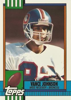 1990 Topps - Collector's Edition (Tiffany) #38 Vance Johnson Front
