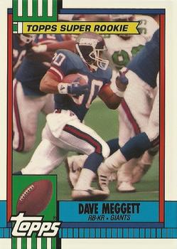 1990 Topps - Collector's Edition (Tiffany) #49 Dave Meggett Front