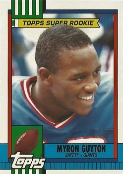 1990 Topps - Collector's Edition (Tiffany) #50 Myron Guyton Front