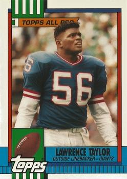 1990 Topps - Collector's Edition (Tiffany) #52 Lawrence Taylor Front