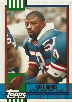 1990 Topps - Collector's Edition (Tiffany) #53 Carl Banks Front