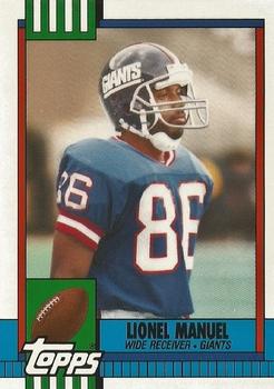 1990 Topps - Collector's Edition (Tiffany) #64 Lionel Manuel Front
