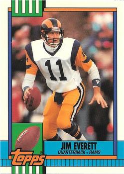 1990 Topps - Collector's Edition (Tiffany) #75 Jim Everett Front