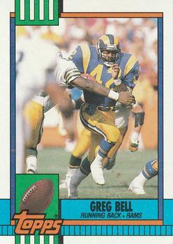 1990 Topps - Collector's Edition (Tiffany) #77 Greg Bell Front