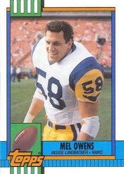 1990 Topps - Collector's Edition (Tiffany) #82 Mel Owens Front
