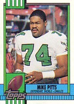 1990 Topps - Collector's Edition (Tiffany) #97 Mike Pitts Front