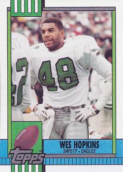 1990 Topps - Collector's Edition (Tiffany) #101 Wes Hopkins Front