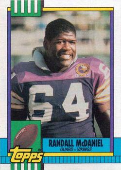 1990 Topps - Collector's Edition (Tiffany) #104 Randall McDaniel Front