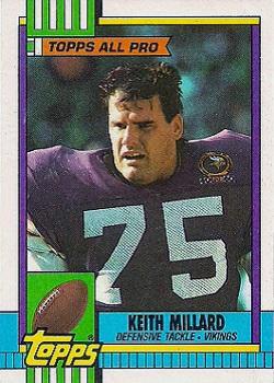 1990 Topps - Collector's Edition (Tiffany) #109 Keith Millard Front