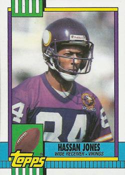 1990 Topps - Collector's Edition (Tiffany) #117 Hassan Jones Front