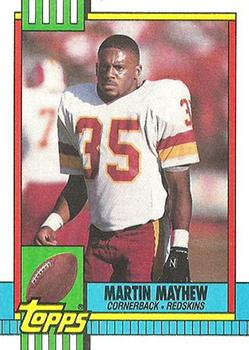 1990 Topps - Collector's Edition (Tiffany) #130 Martin Mayhew Front