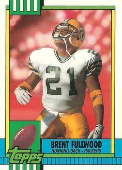 1990 Topps - Collector's Edition (Tiffany) #145 Brent Fullwood Front