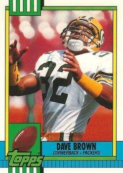 1990 Topps - Collector's Edition (Tiffany) #150 Dave Brown Front