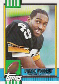 1990 Topps - Collector's Edition (Tiffany) #189 Dwayne Woodruff Front