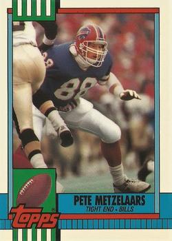1990 Topps - Collector's Edition (Tiffany) #199 Pete Metzelaars Front