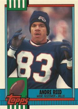 1990 Topps - Collector's Edition (Tiffany) #204 Andre Reed Front