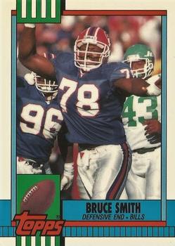 1990 Topps - Collector's Edition (Tiffany) #205 Bruce Smith Front